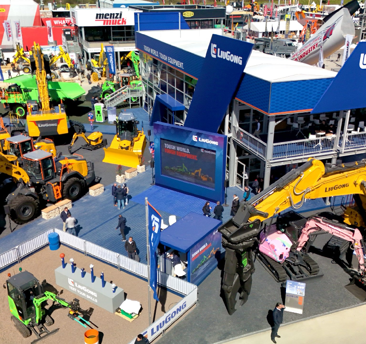 LiuGong Advances Sustainable Construction at bauma 2025